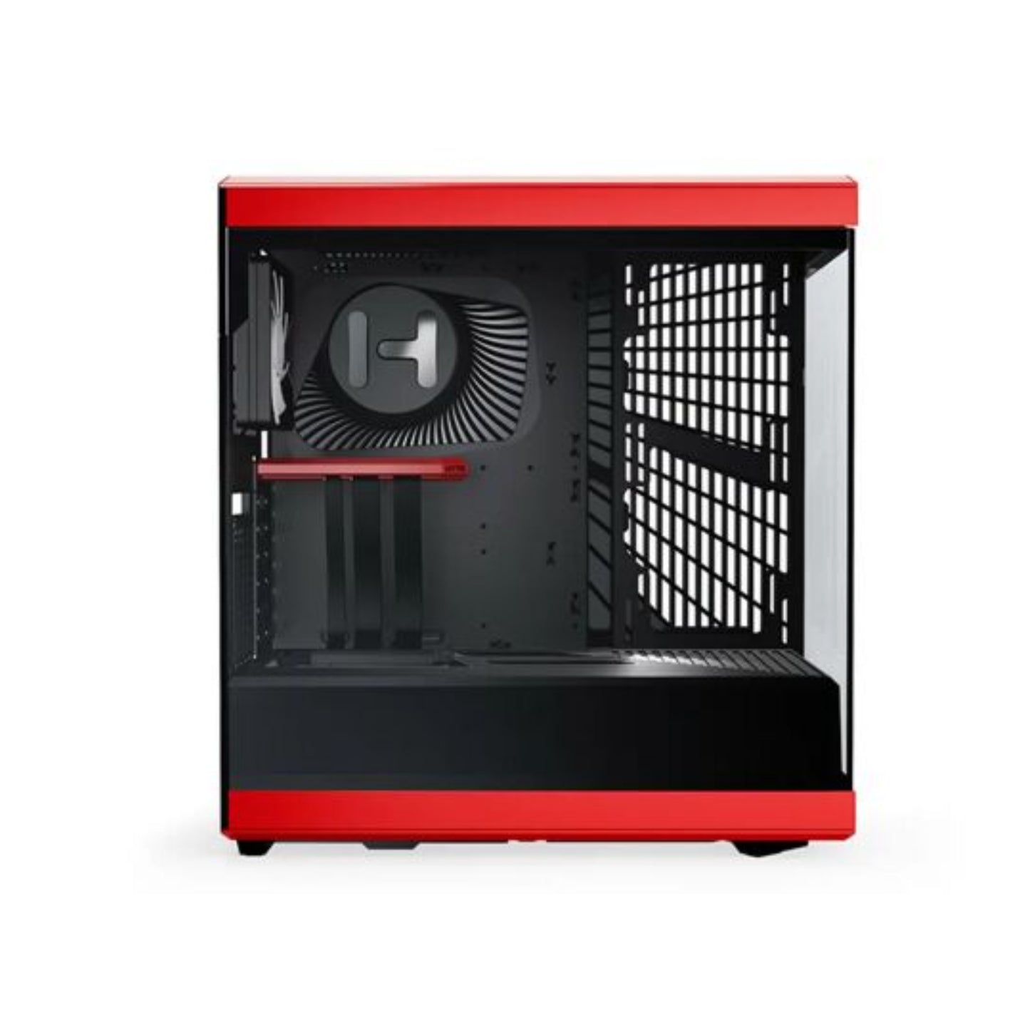 HYTE Y40 Mid-Tower S-Tier Aesthetic Case - Black/Red