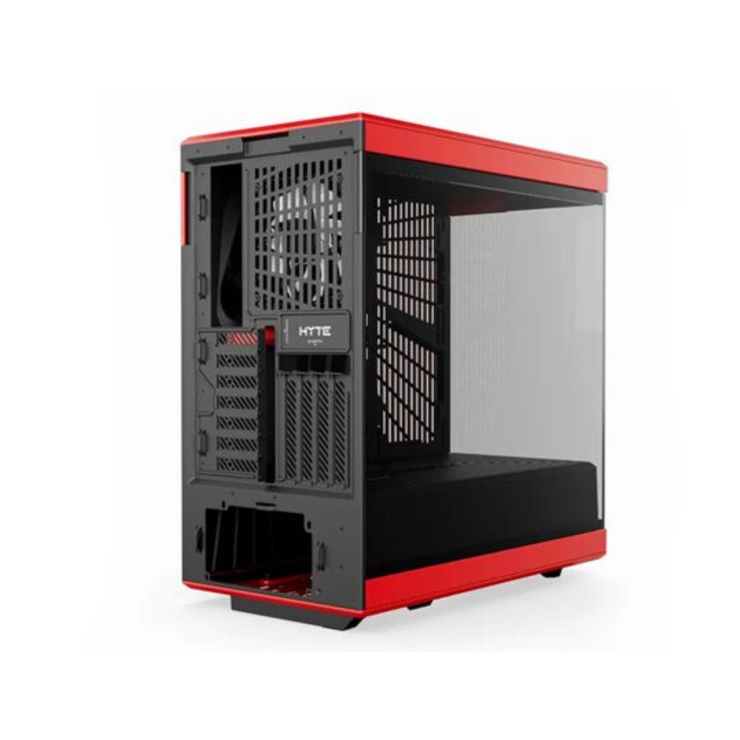 HYTE Y40 Mid-Tower S-Tier Aesthetic Case - Black/Red