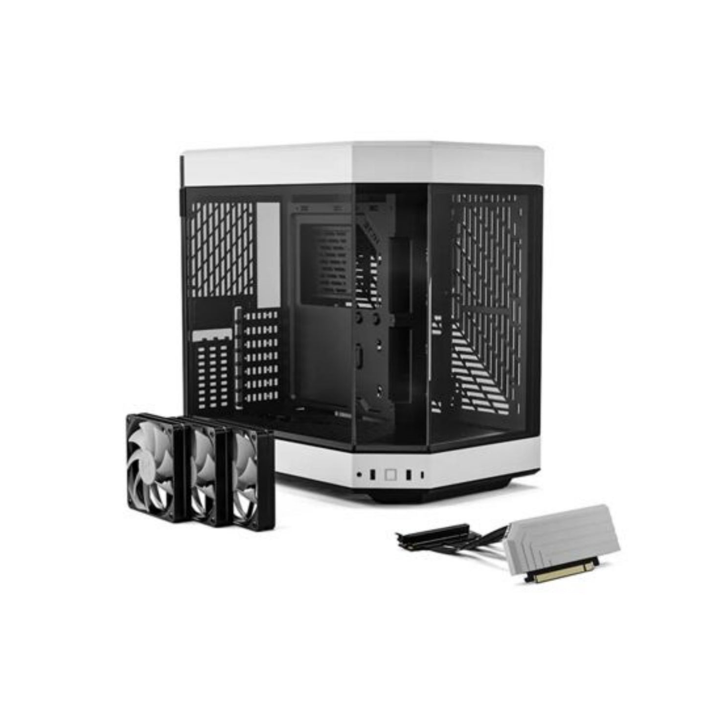HYTE Y60 Mid-Tower Modern Aethetic Case - Black & White