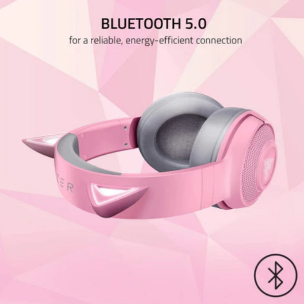 Razer Kraken BT Kitty  Edition  Wireless  Bluetooth  Headset (QUARTZ)