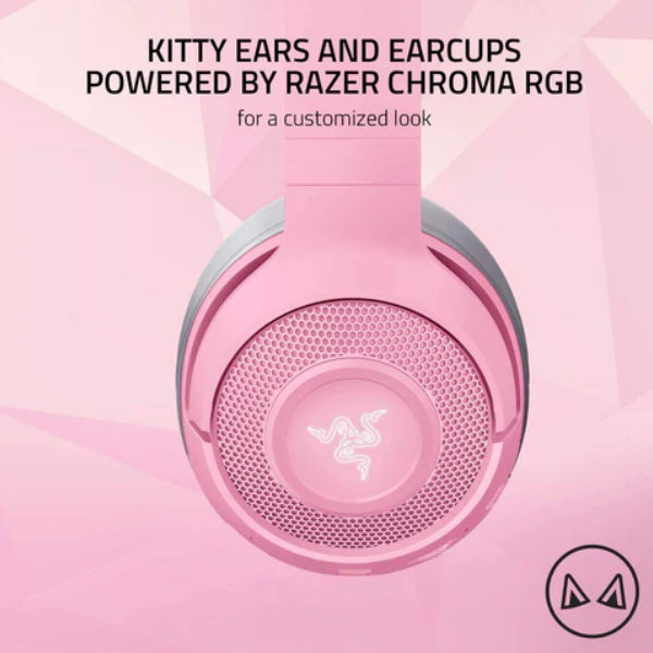 Razer Kraken BT Kitty  Edition  Wireless  Bluetooth  Headset (QUARTZ)