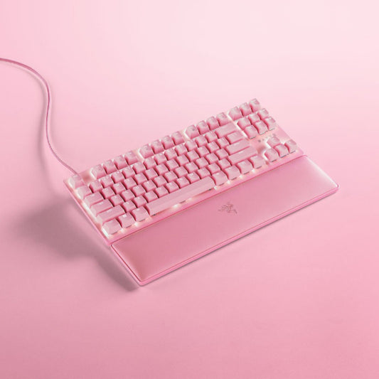 Razer Huntsman V2 Tenkeyless - Linear Optical Switch - US - Quartz Tenkeyless Optical Gaming Keyboard