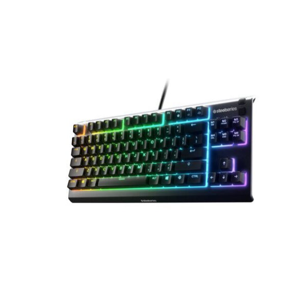 SteelSeries Apex 3 TKL Wired Membrane Gaming Keyboard- Black