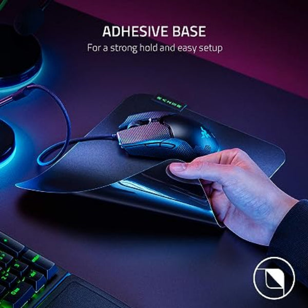 Razer Sphex V3 Hard Gaming Mouse Mat: Ultra-Thin Form Factor - Tough Polycarbonate Build - Adhesive Base - Large