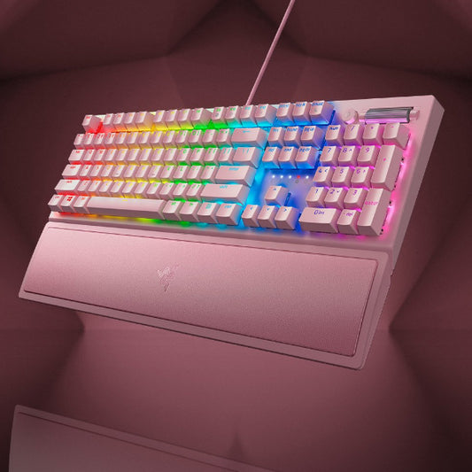 Razer BlackWidow V3 - Green Switch - US - Quartz Mechanical Gaming Keyboard with Razer Chroma RGB
