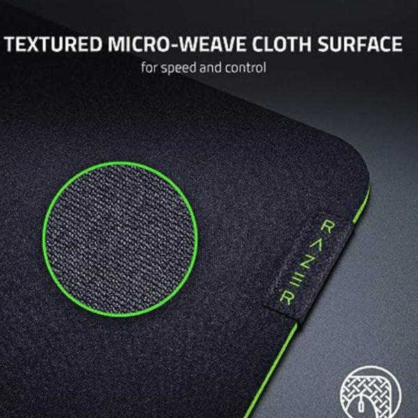 Razer Gigantus v2 Cloth Gaming Mouse Pad (Large) - Classic Black | Thick, High-Density Foam - Non-Slip Base