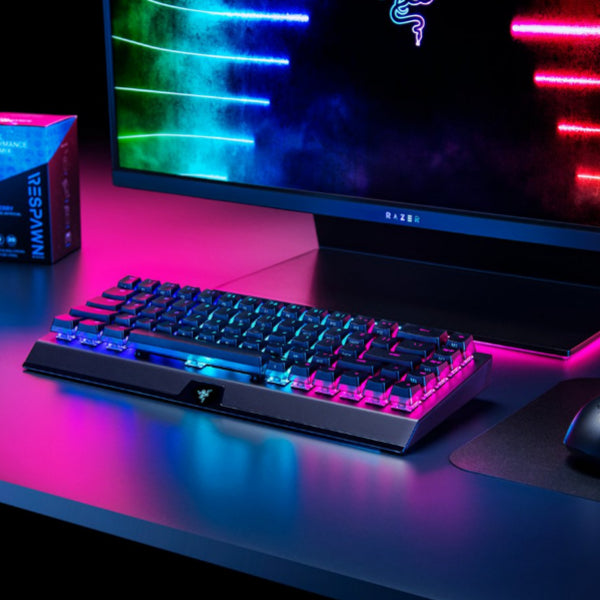Razer BlackWidow V3 Mini HyperSpeed - Phantom Edition - Green Switch