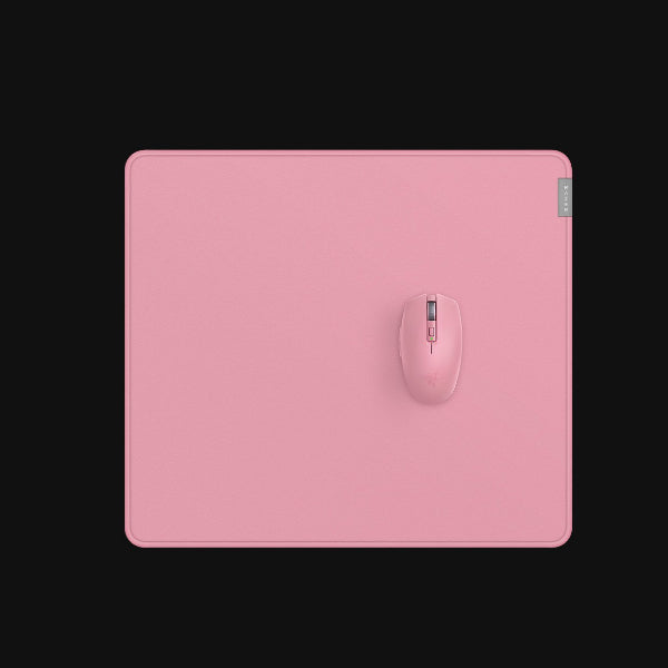 Razer Strider - Large - Quartz Hybrid mouse mat with a soft base and smooth glide