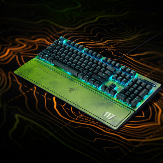 Razer BlackWidow V3 - Green Switch - US - Halo Infinite Mechanical Gaming Keyboard with Razer Chroma RGB