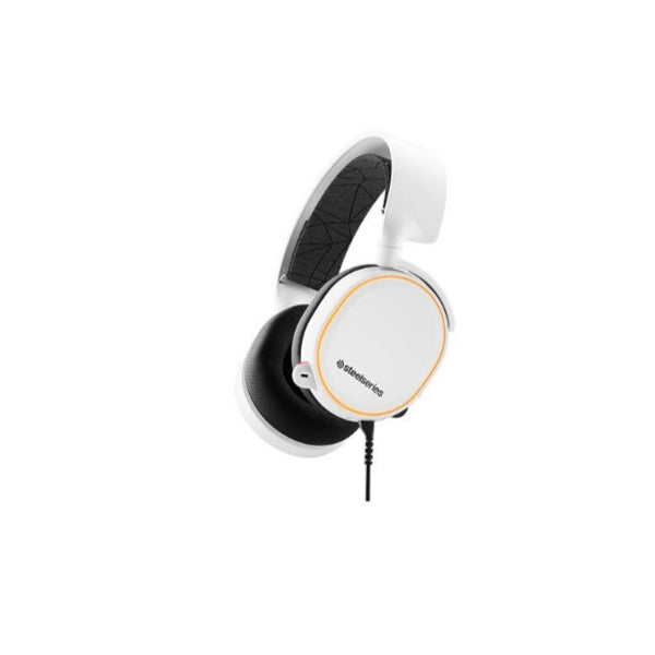 SteelSeries ARCTIS 5 7.1 Surround Sound RGB Gaming Headset - White