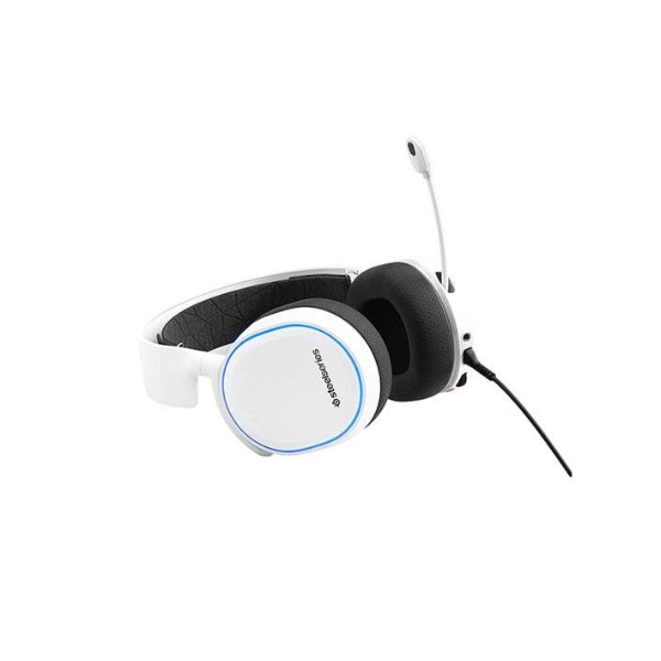 SteelSeries ARCTIS 5 7.1 Surround Sound RGB Gaming Headset - White