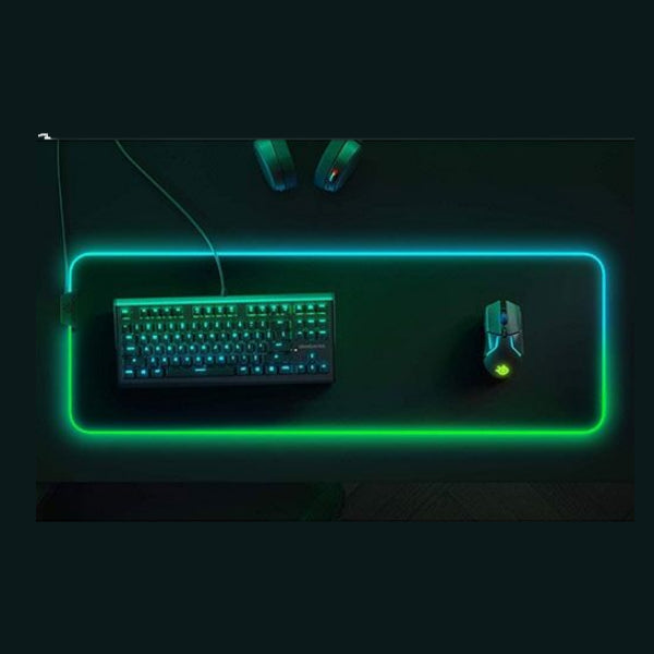 SteelSeries QcK Gaming Surface XL RGB Prism Cloth Mouse Pad - Black