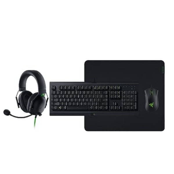 Razer Power Up Gaming Bundle V2 - Cynosa Lite, Gigantus V2 L, DeathAdder Essential, BlackShark V2 X