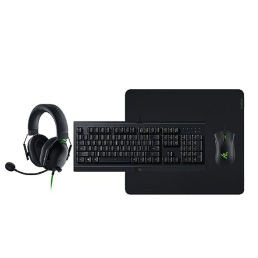Razer Power Up Gaming Bundle V2 - Cynosa Lite, Gigantus V2 L, DeathAdder Essential, BlackShark V2 X