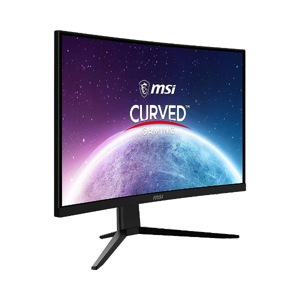 MSI G242C, 24" Curved Gaming Monitor, 1920 x 1080 (FHD), VA, 1 ms, 170 Hz, FreeSync Premium, HDMI, DP Port, Tilt,Black