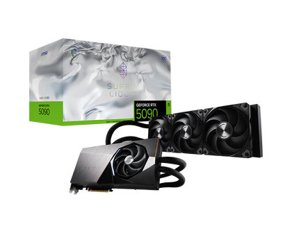 MSI GeForce RTX™ 5090 32G SUPRIM LIQUID SOC Graphics Card