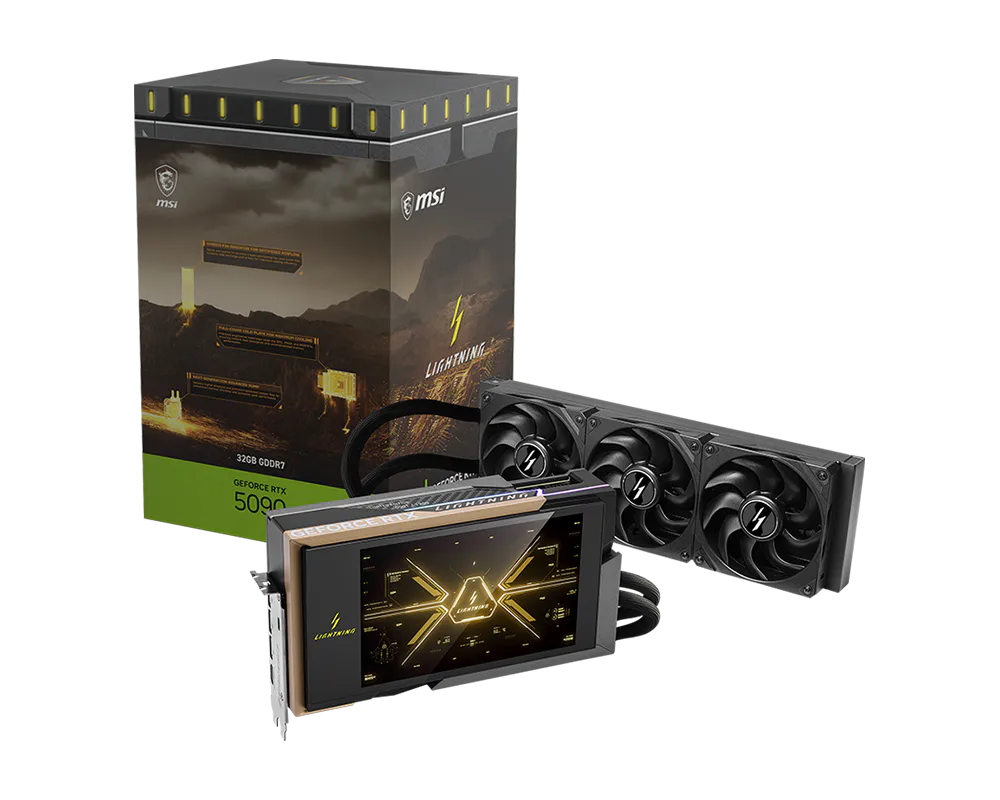 MSI GeForce RTX™ 5090 32G LIGHTNING Z Graphics Card