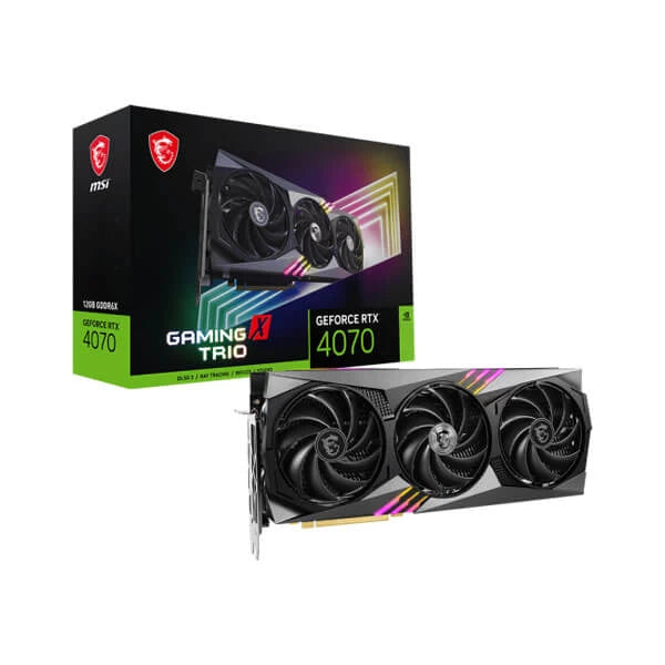 MSI RTX 4070 Gaming X Trio 12GB Graphics Card