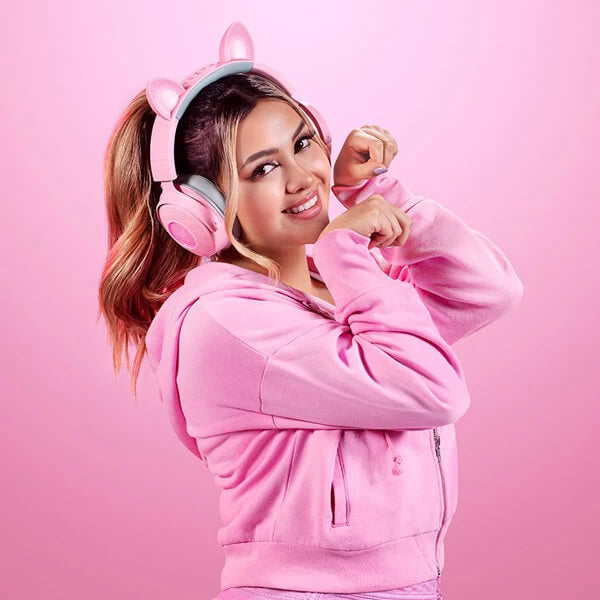 Razer Kraken Kitty V2 Pro RGB Gaming Headset (Quartz)