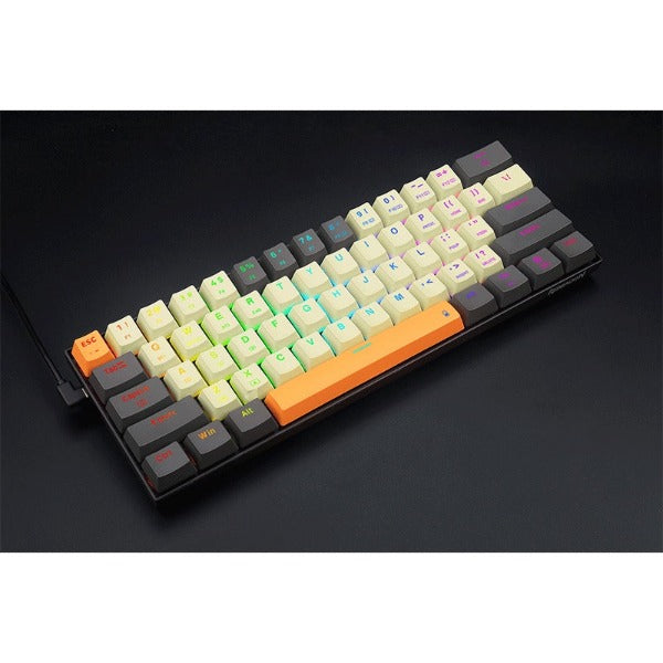 Redragon K644CGO-RGB-PRO CARAXES PRO Wireless Mechanical Keyboard 61 Keys (Red Switch)