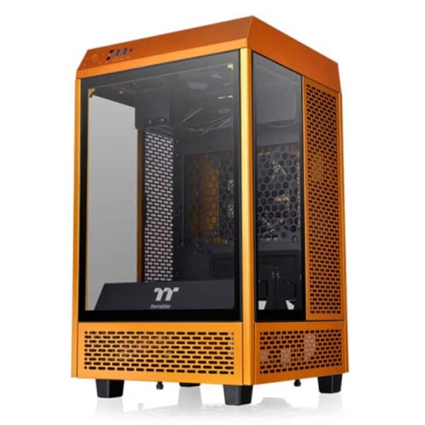 Thermaltake Tower 100 Metallic Gold Mini case, Gold
