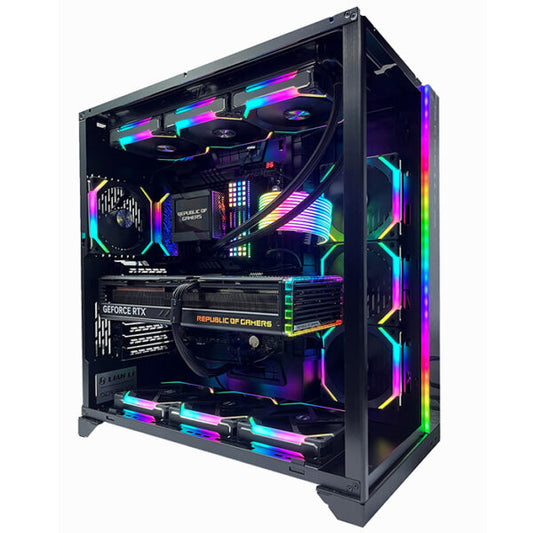 Lian Li build gaming pc-Intel Core i9 13900K, Nvidia RTX 4090, 128GB(4*32) RAM 5600MHz, 1TB, 2TB GEN 4 SSD, 1650W GOLD PSU