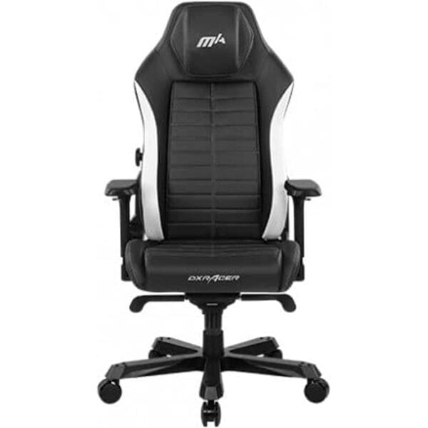 DXRacer MASTER Series Gaming Chair, With Removable Replaceable Seat Cushion Backrest, Black/White