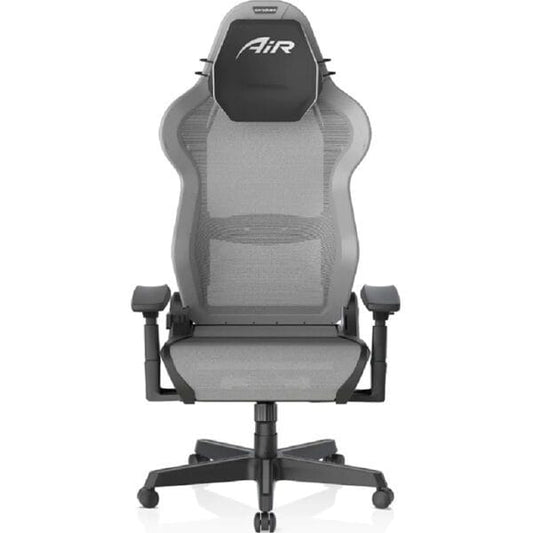 DXRacer Air Series Mesh Gaming Chair, 3D Armrests, Conventional Tilt, 4 Gas Lift Class, 2'' Casters, Recommended Weight 90kg, Black / Gray