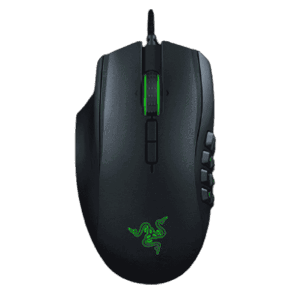 Razer Naga Left-Handed Edition Ergonomic MMO Gaming Mouse for Left-Handed Users