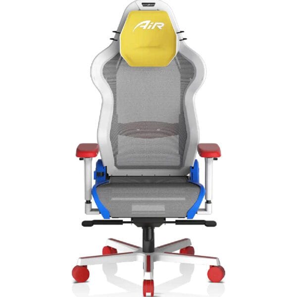 DXRacer Air Mesh Gaming Chair Modular Design Ultra-Breathable - Yellow & Red & Blue