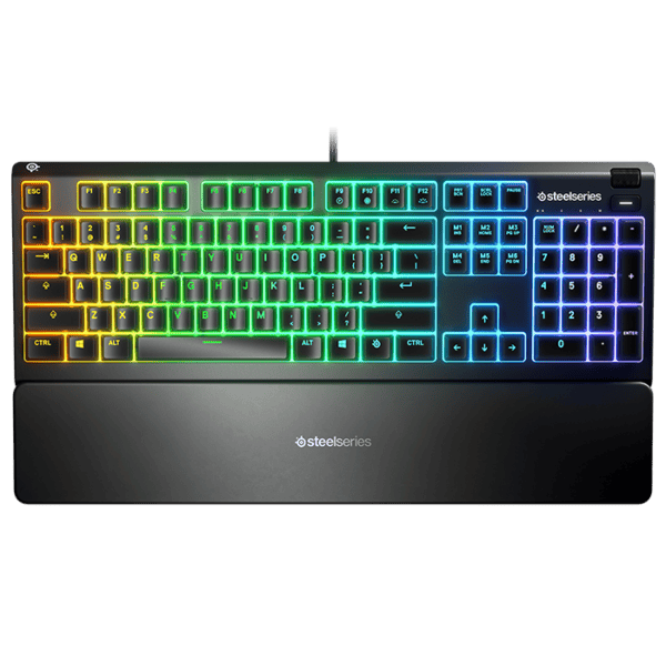 SteelSeries Apex 3 TKL Water-resistant gaming keyboard