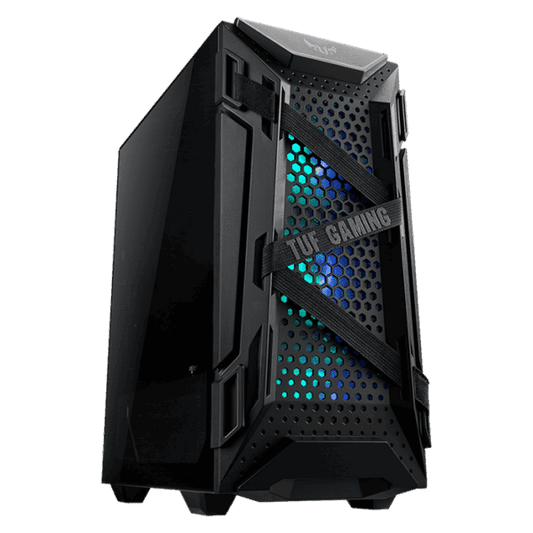 ASUS TUF Gaming GT301 ATX mid-tower compact case, Black