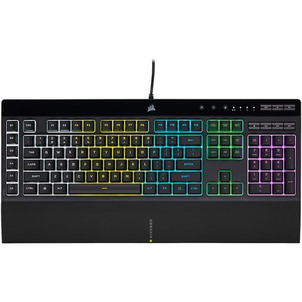 CORSAIR K55 RGB PRO Gaming Keyboard ,Black