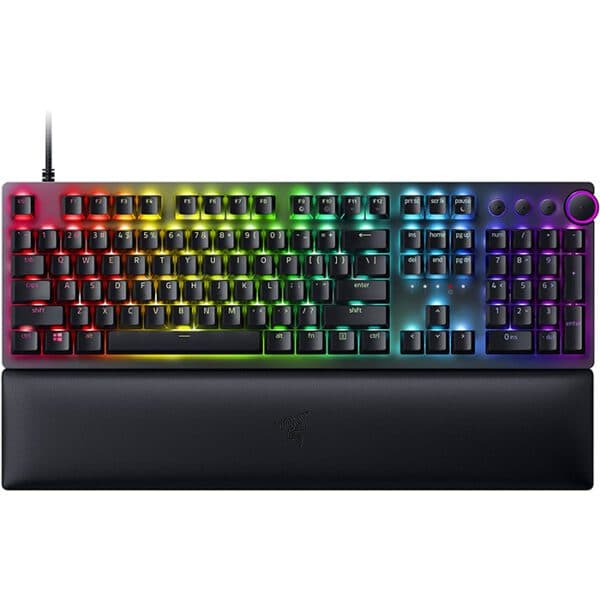 Razer Huntsman V2 Clicky Optical Purple Switch Mechanical Gaming Keyboard