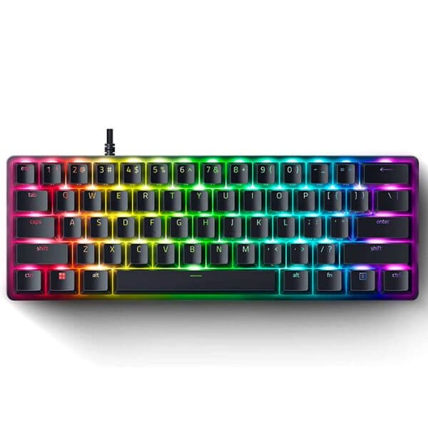 Razer Huntsman Mini - Linear Optical Switch - US - Black ,Optical Switch (Red)