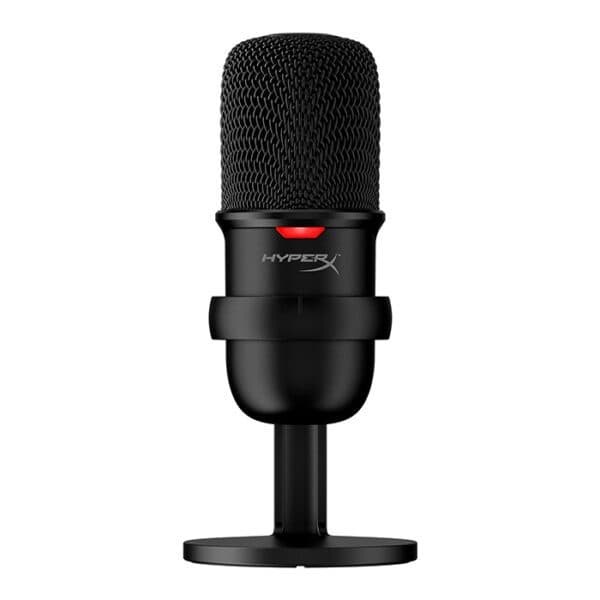 HyperX SoloCast USB Microphone USB microphone for streamers and content creators ,supports PC, PS5, PS4, and Mac