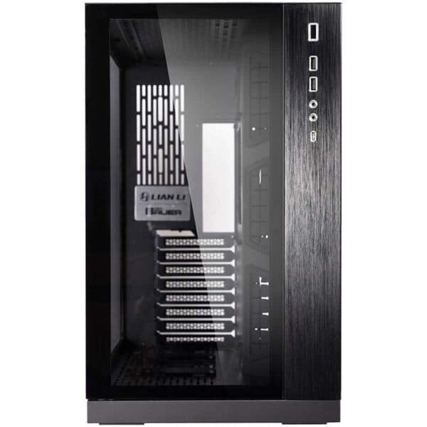 Lian Li PC-O11 Dynamic Tempered Glass on The Front Chassis Body, SECC ATX Mid Tower Gaming Computer Case, Black