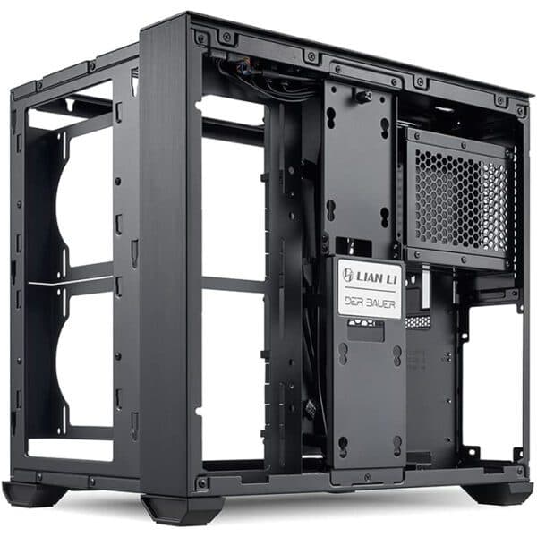 Lian Li O11 DYNAMIC Mini AIR Tempered Glass Gaming Computer Case – Black