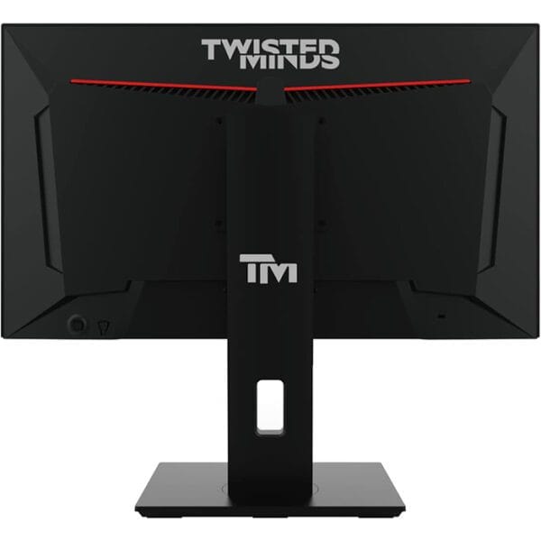 Twisted Minds TM25BFI 25” FHD IPS Panel Gaming Monitor, 360Hz Refresh Rate, 0.5ms Response Time, 16:9 Aspect Ratio, LED Backlighting, 100% sRGB, Frameless, HDMI 2.0, Black and Red