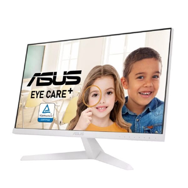 ASUS VY249HE Eye Care Monitor – 24 inch (23.8 inch viewable) FHD (1920 x 1080), IPS, 75Hz, IPS, 1ms (MPRT), FreeSync™, Eye Care Plus technology, Color Augmentation, Rest Reminder, Blue Light Filter, Flicker Free, antibacterial treatment