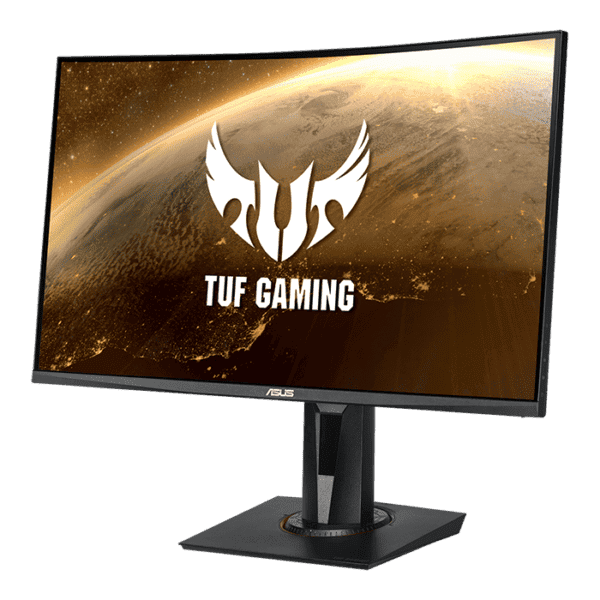 ASUS TUF Gaming VG27VQ Curved Gaming Monitor – 27 inch Full HD (1920×1080), 165Hz (above 144Hz), Extreme Low Motion Blur™, Adaptive-sync, Freesync™ Premium,1ms (MPRT)