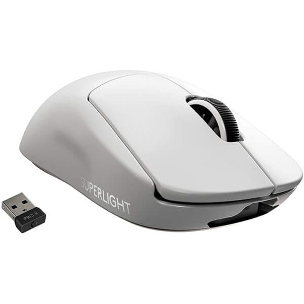 Logitech G PRO X SUPERLIGHT Wireless Gaming Mouse, White