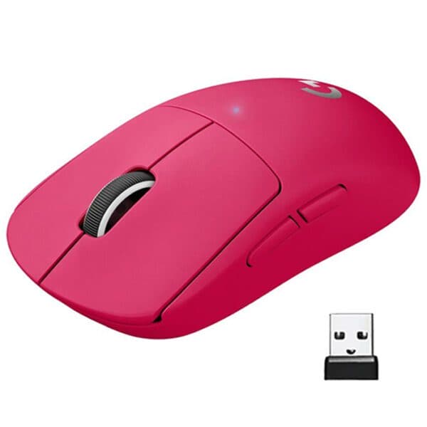 Logitech G PRO X SUPERLIGHT Wireless Gaming Mouse,Magenta