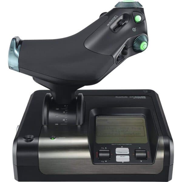 Logitech G Saitek X52 Professional H.O.T.A.S. Part-Metal Throttle And Stick Simulation Controller