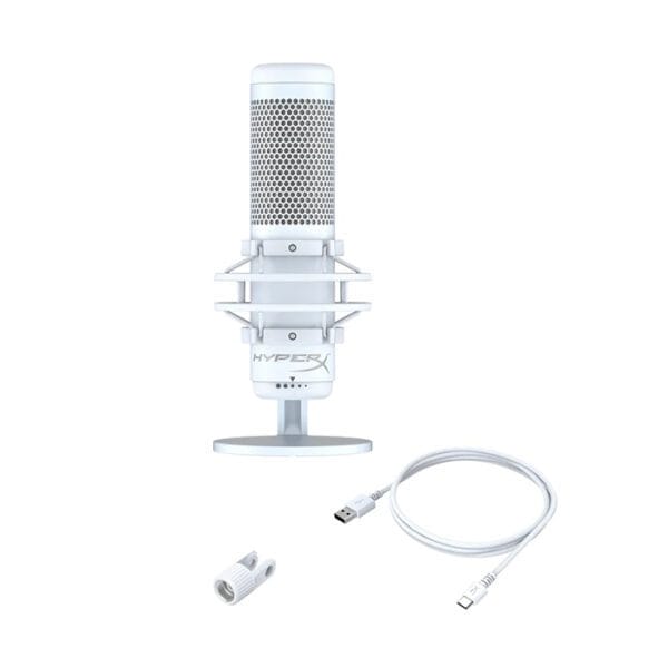 HyperX QuadCast S – RGB USB Condenser Microphone for PC, PS4, PS5 and Mac