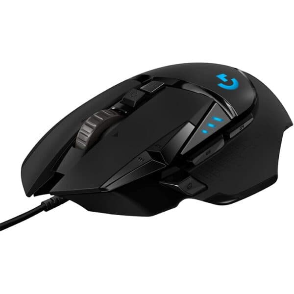 LOGITECH G502 HERO High Performance Gaming Mouse,Black