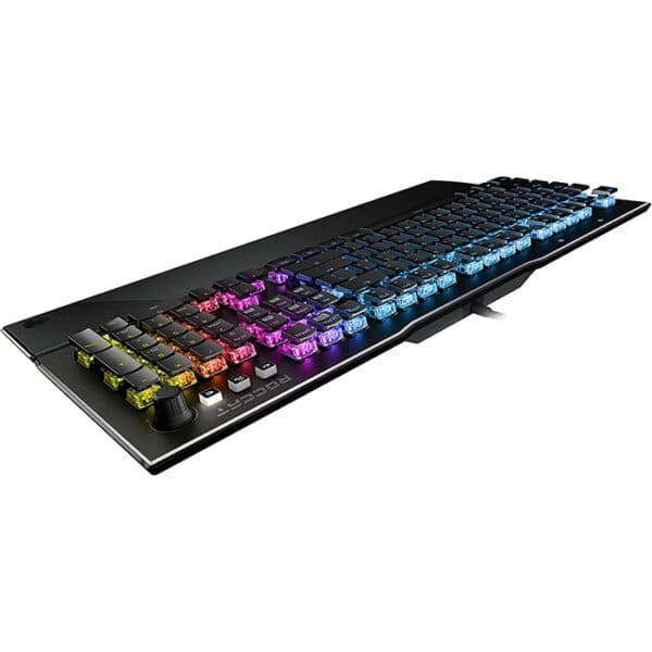 Roccat Vulcan 121 Aimo Linear Red Switch US Layout Keyboard ,Black
