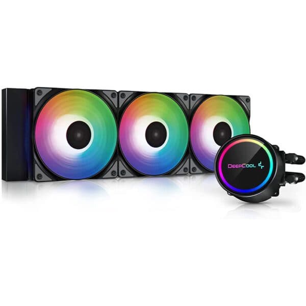 DEEPCOOL GAMMAXX L360 ARGB 360mm AIO Liquid CPU Cooler ,Black