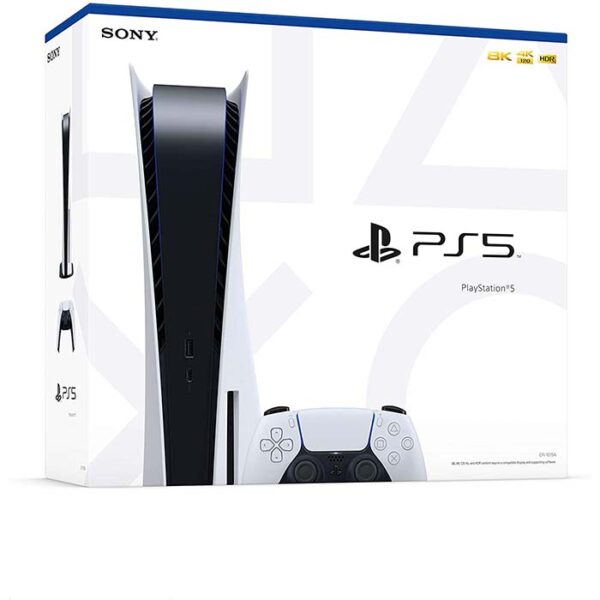 Sony Playstation 5 Console Standard Edition – (CD), TRA version, Middleast warranty