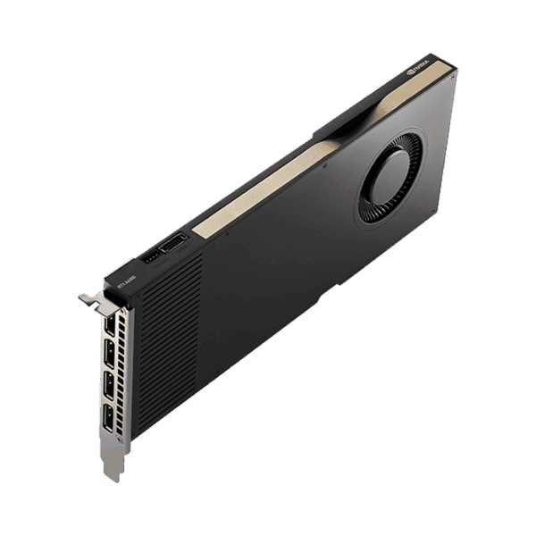 PNY NVIDIA RTX A4000 Video Card, 16GB RAM, PCI Express 4.0 x16, 4x DisplayPort 1.4a
